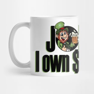 Job? I own LEP - Black Lettering Mug